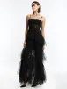 Oly Tiered Ruffle Tulle Evening Gown sold by BCBGMaxAzria