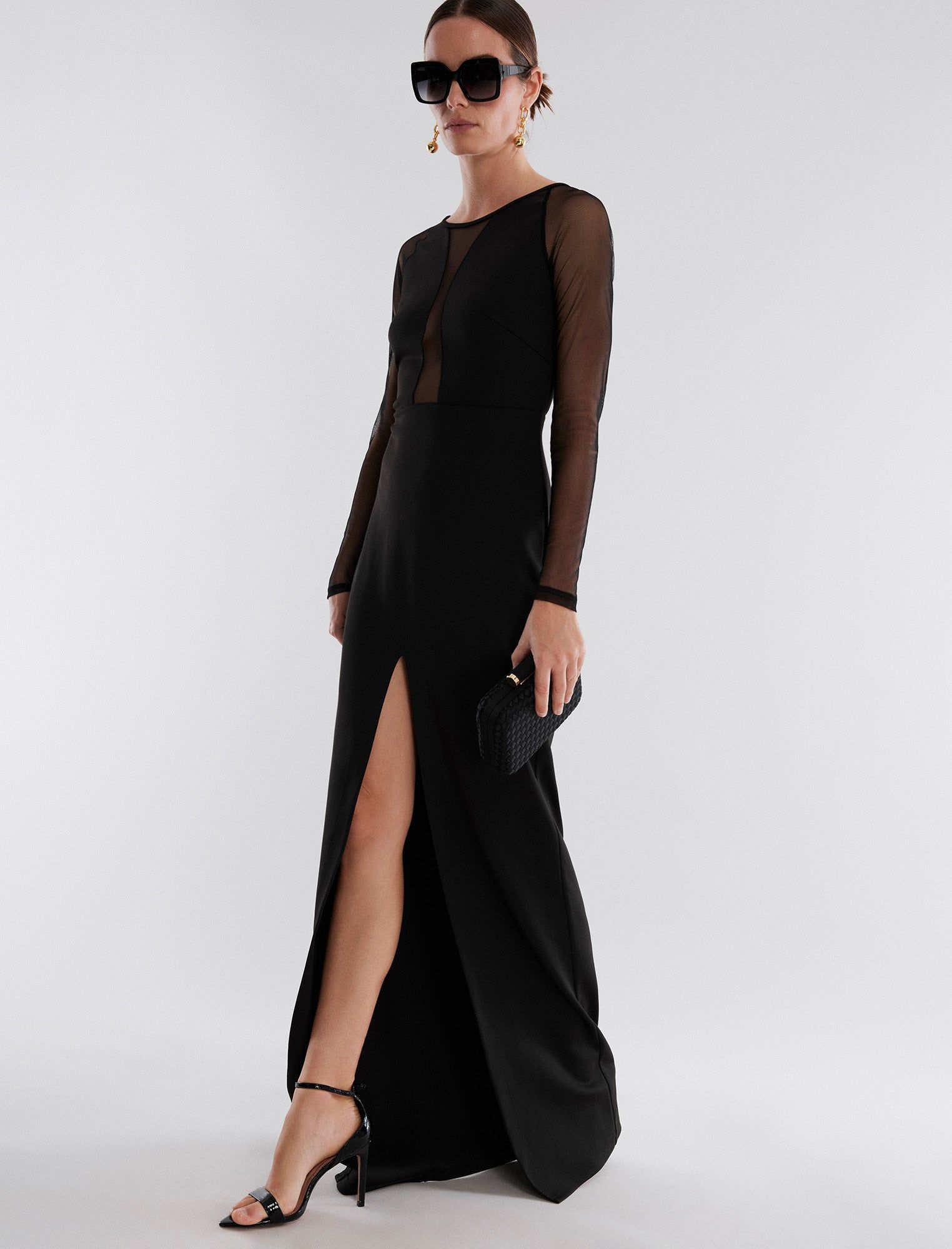 Freya Sheer Illusion Gown sold by BCBGMaxAzria product image thumbnail 2