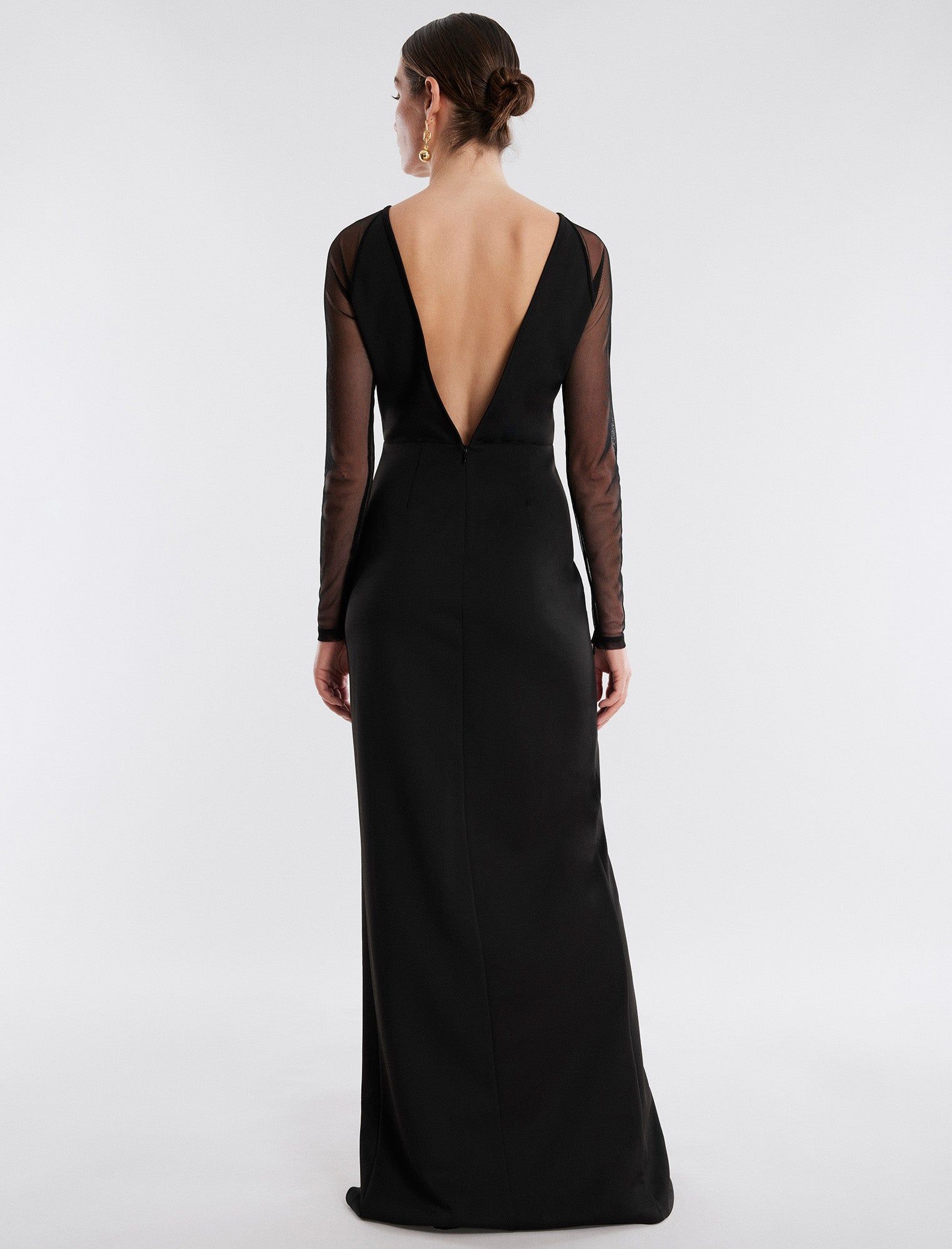 Freya Sheer Illusion Gown sold by BCBGMaxAzria product image thumbnail 3