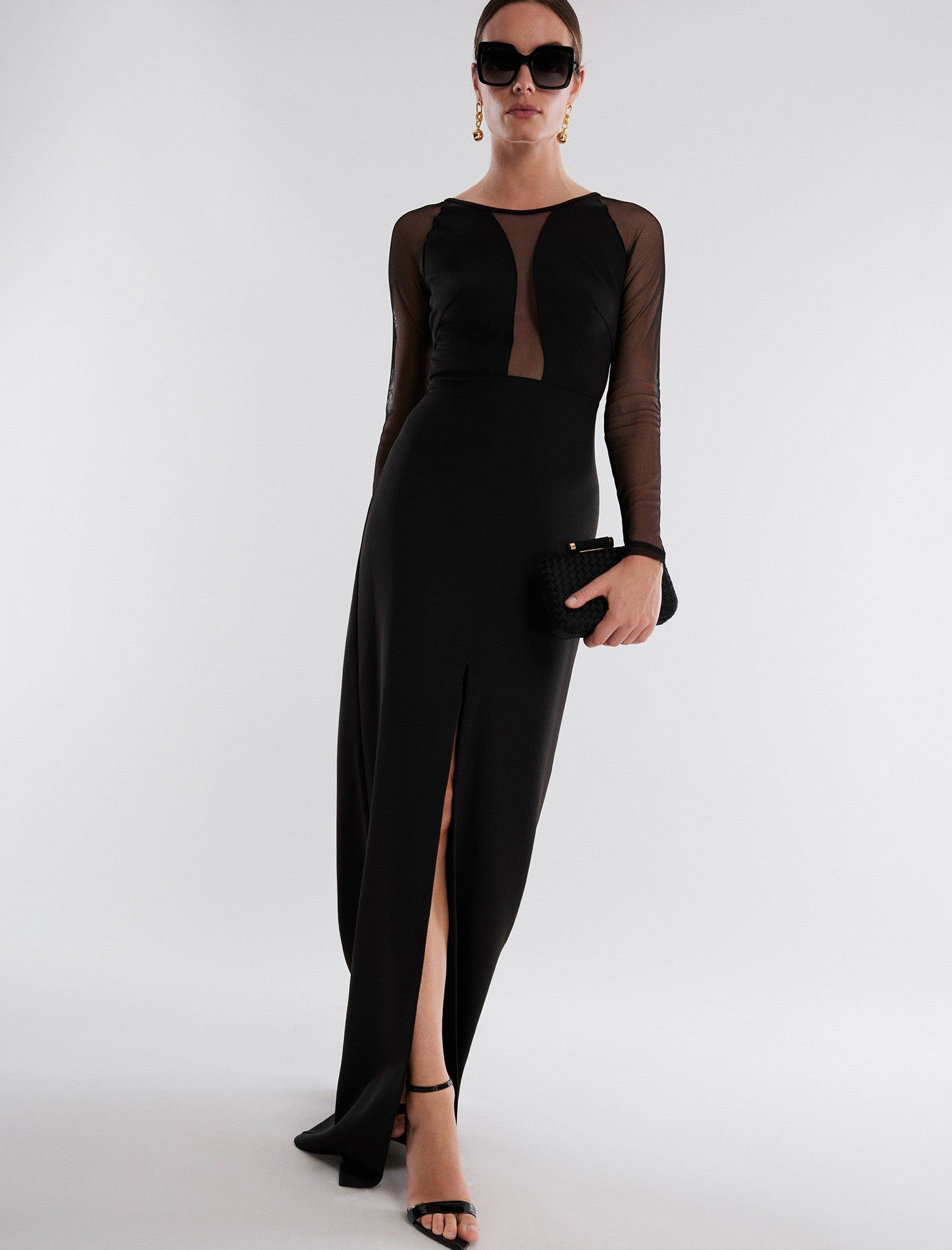 Freya Sheer Illusion Gown sold by BCBGMaxAzria product image thumbnail 5