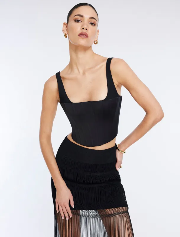 Sleeveless Corset Top sold by BCBGMaxAzria