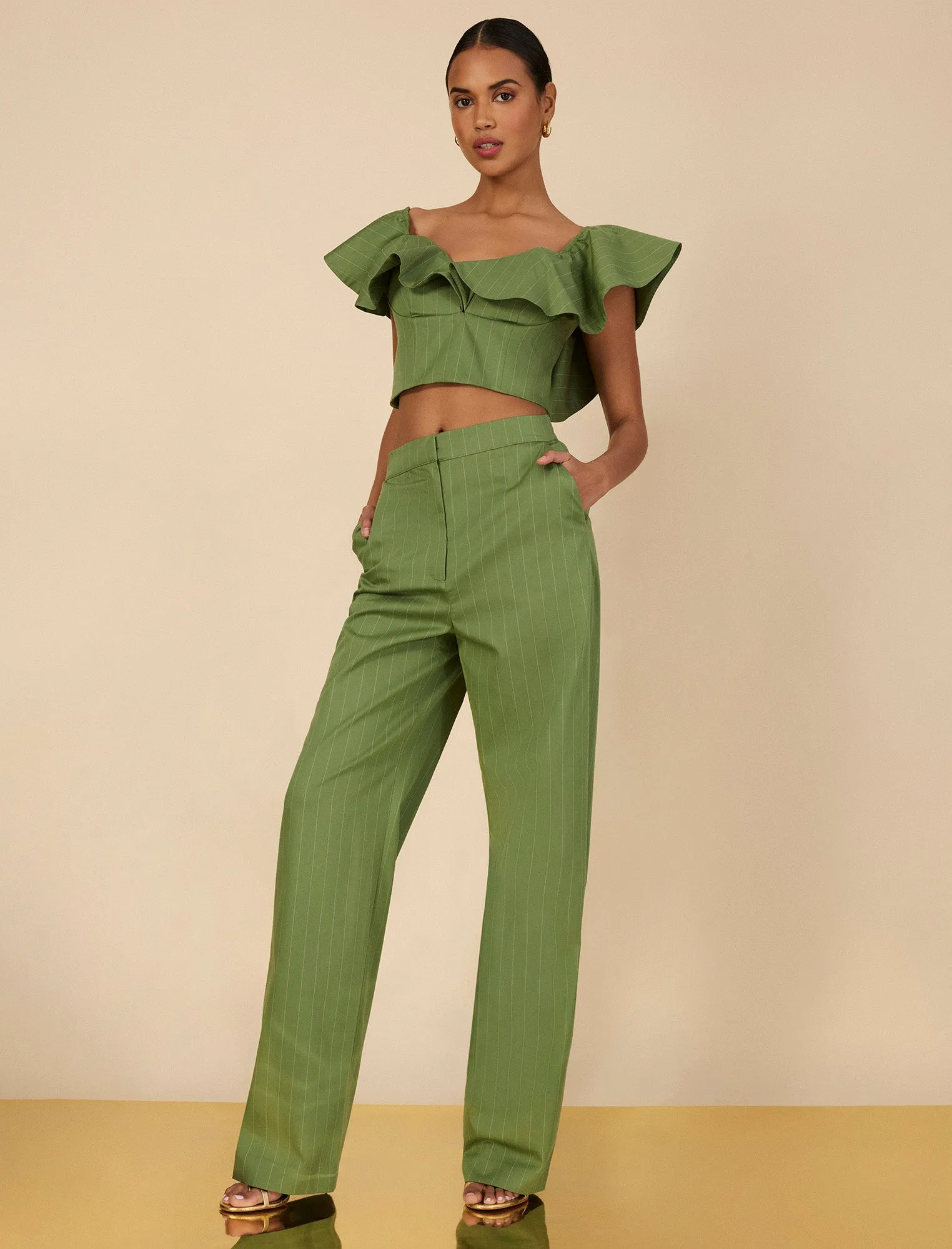 Pinstripe Trouser sold by BCBGMaxAzria