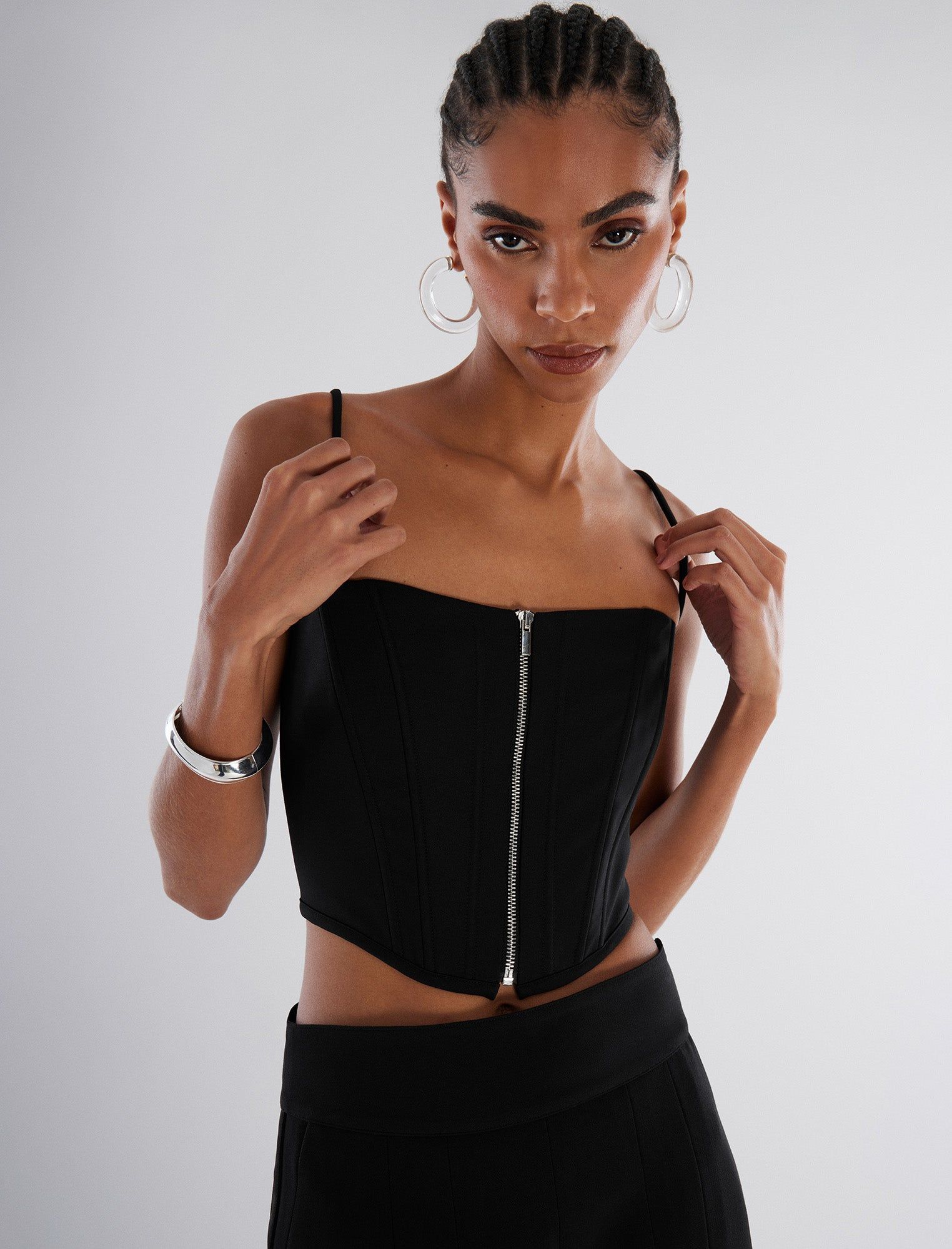 Bustier Crop Top sold by BCBGMaxAzria product image thumbnail 5