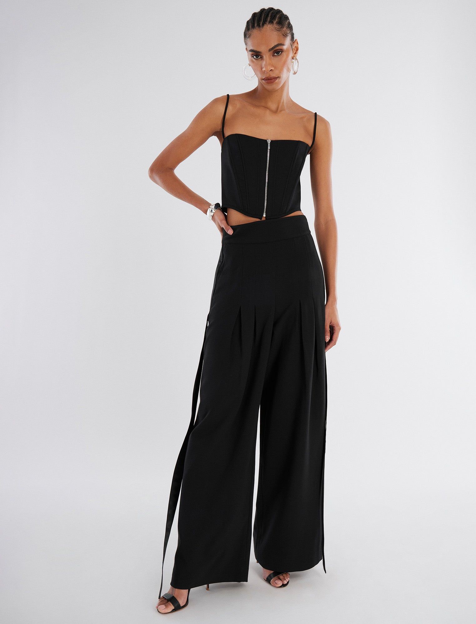 Bustier Crop Top sold by BCBGMaxAzria product image thumbnail 2