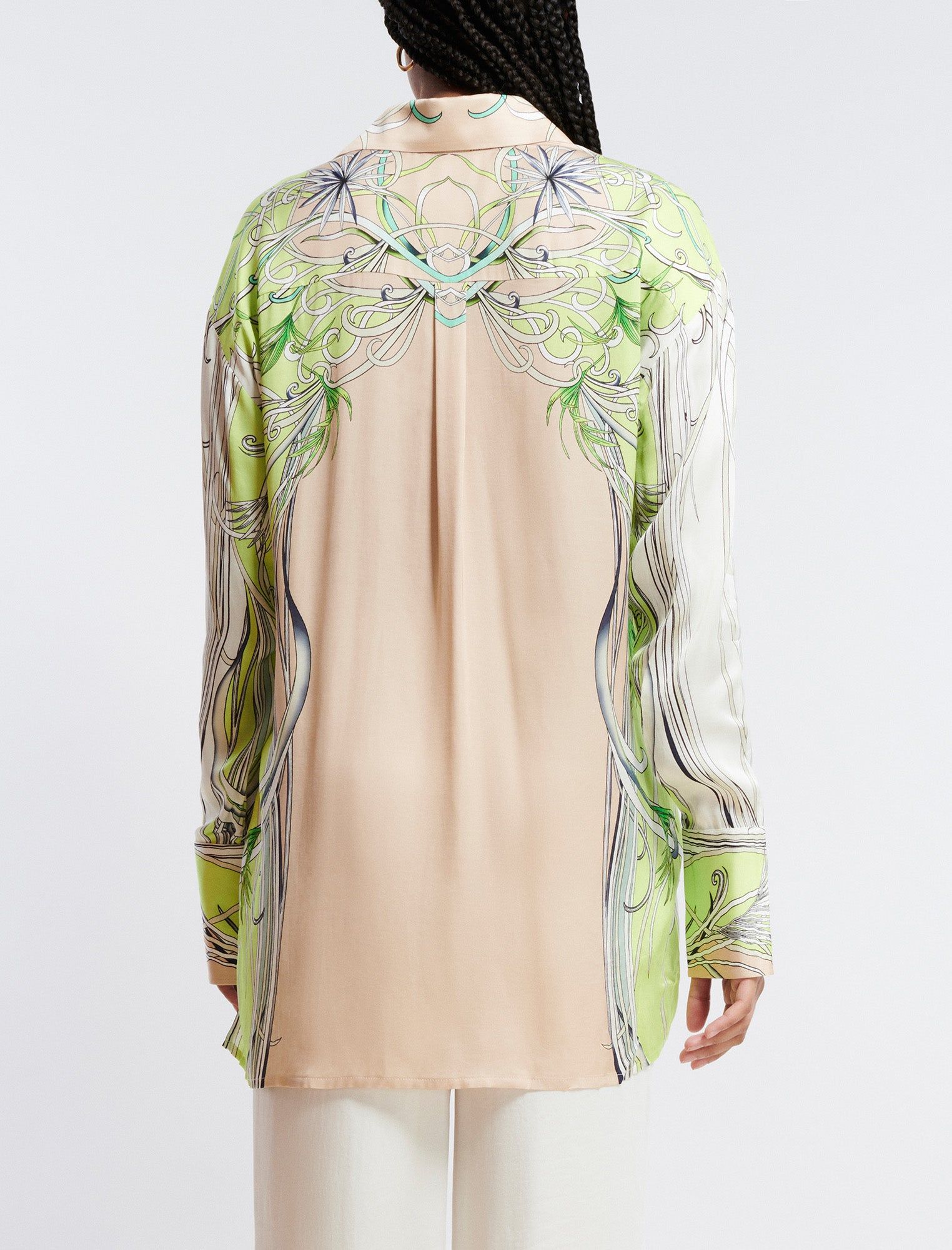 Plunging V-Neck Top sold by BCBGMaxAzria product image thumbnail 4