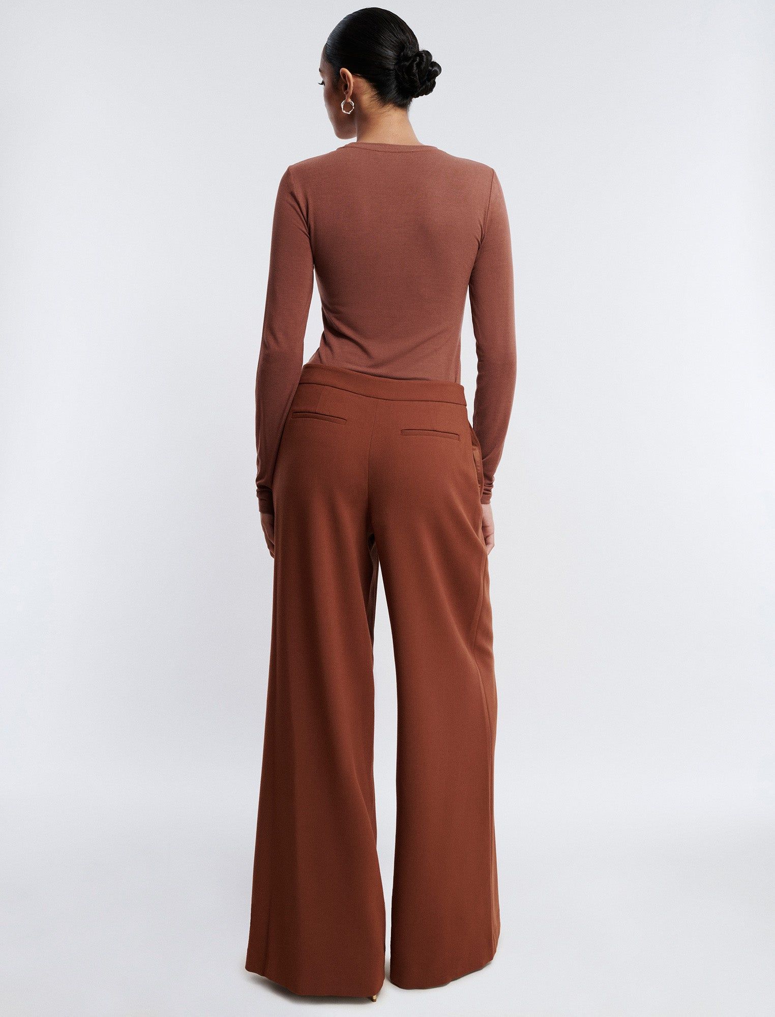 Crew Neck Long Sleeve Top sold by BCBGMaxAzria product image thumbnail 4