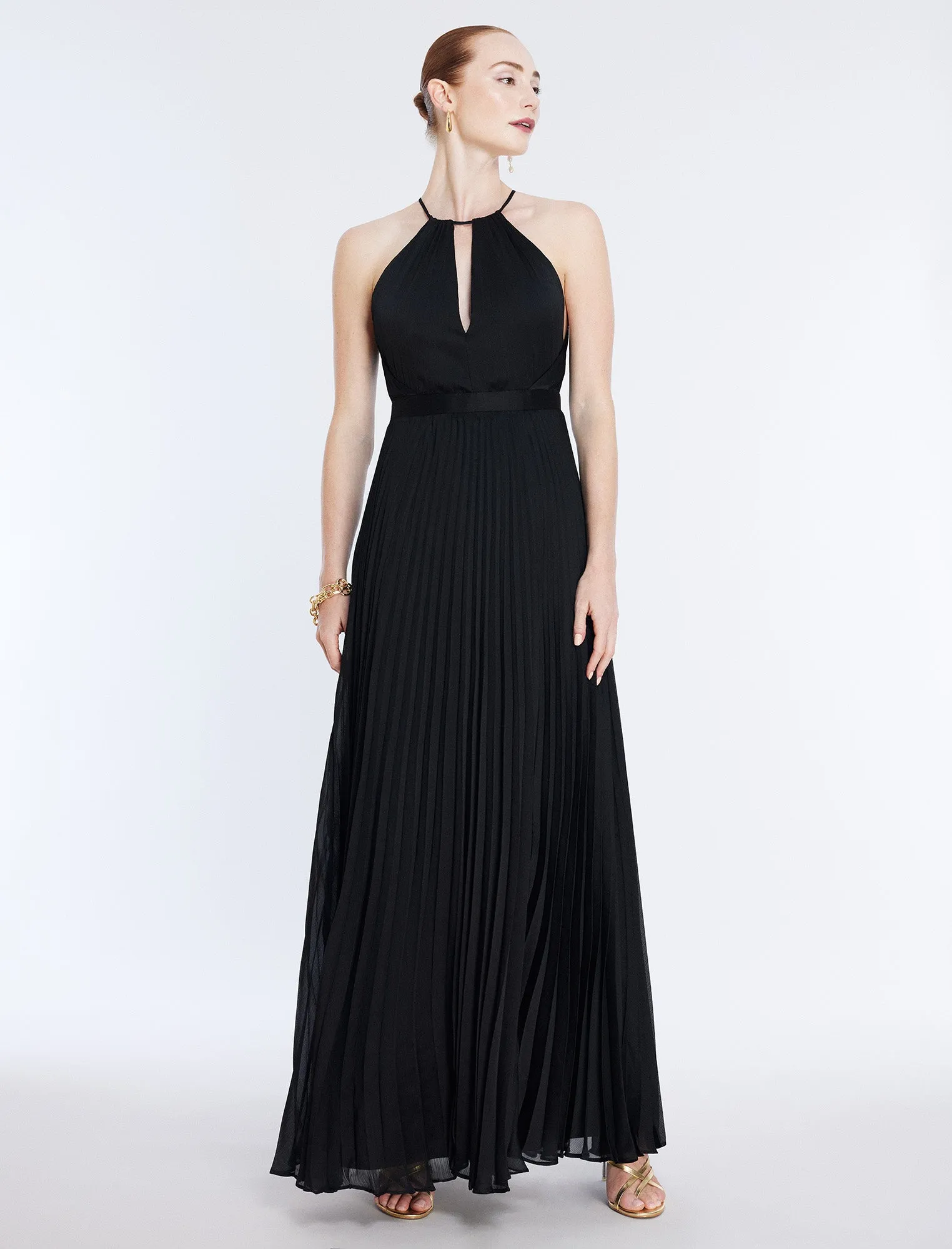 Primrose Pleated Gown sold by BCBGMaxAzria product image thumbnail 2