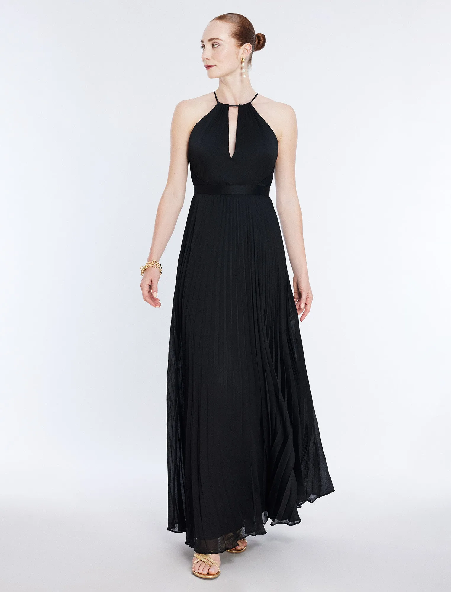 Primrose Pleated Gown sold by BCBGMaxAzria product image thumbnail 5