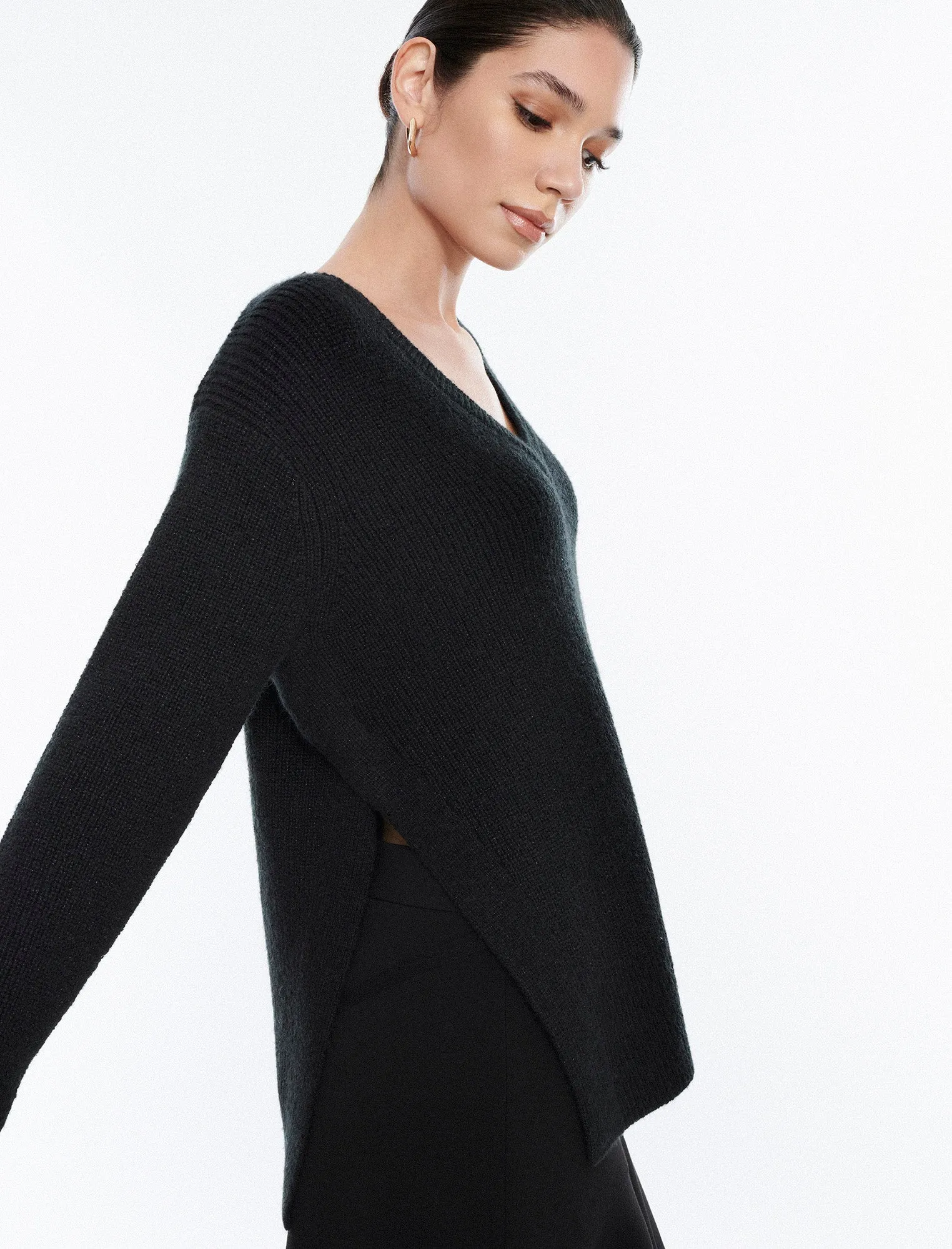 V-Neck Pullover Sweater sold by BCBGMaxAzria product image thumbnail 2