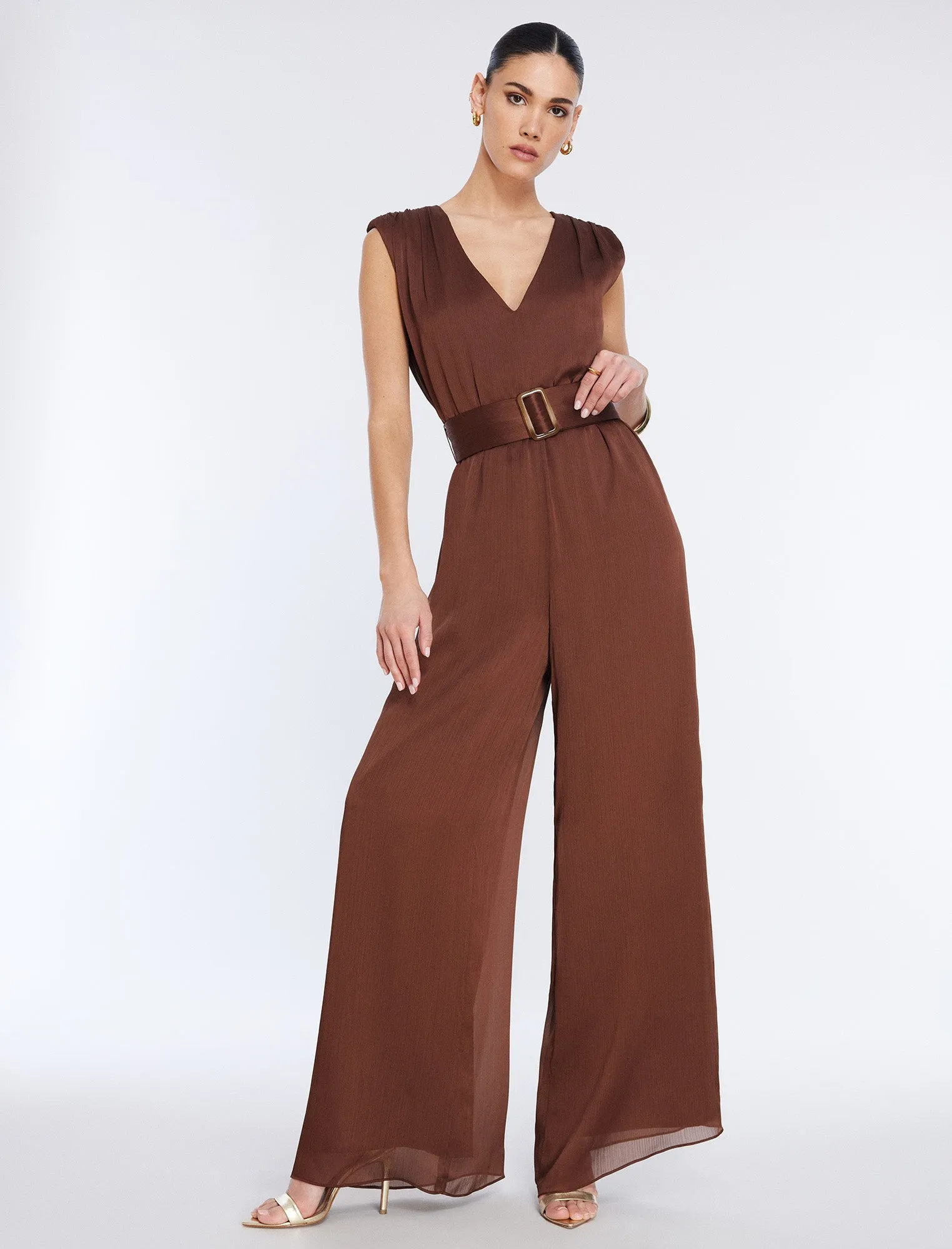 Imogen Belted Jumpsuit sold by BCBGMaxAzria