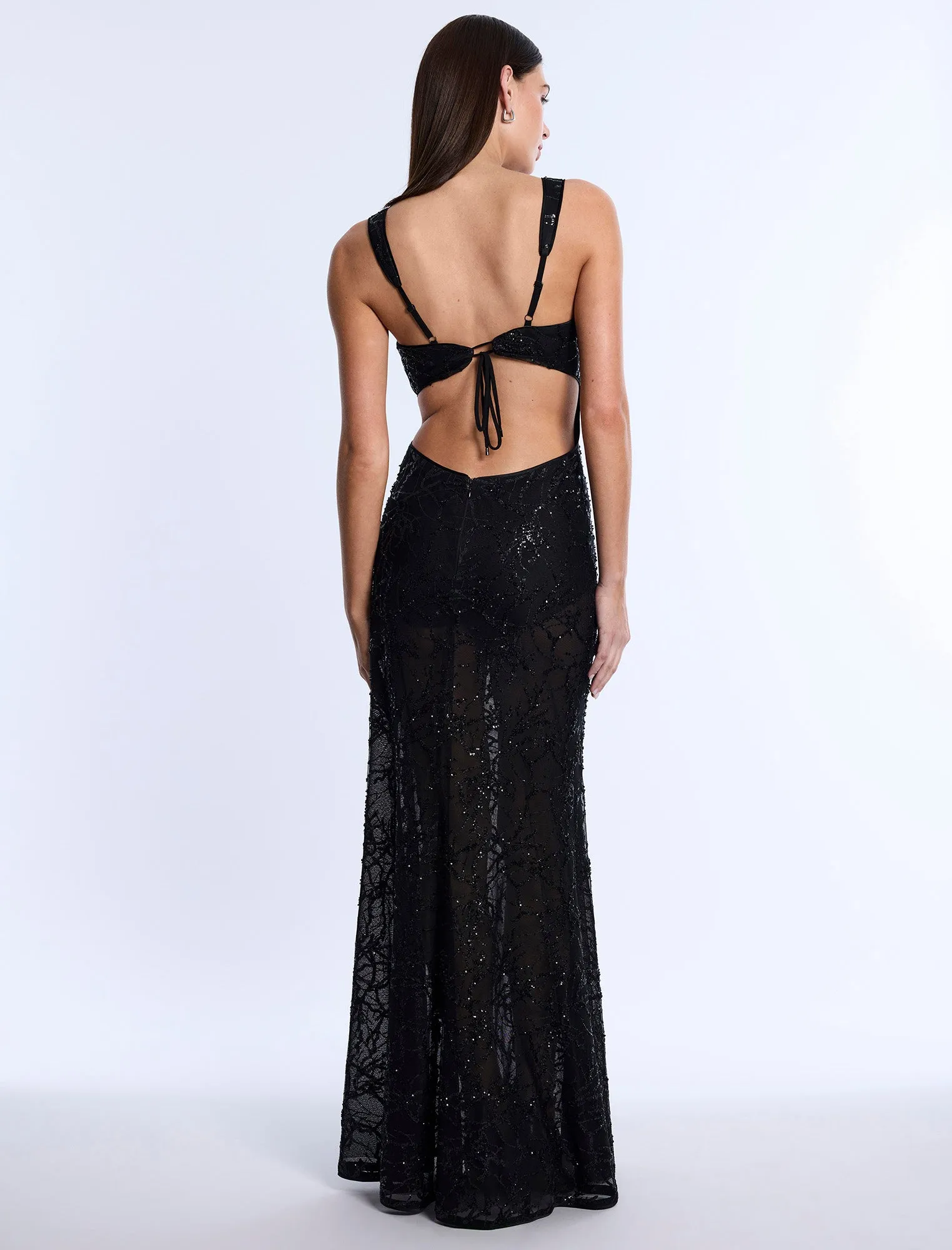Embellished Cut-Out Gown sold by BCBGMaxAzria product image thumbnail 2