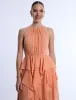 Ruffle Skirt Dress sold by BCBGMaxAzria