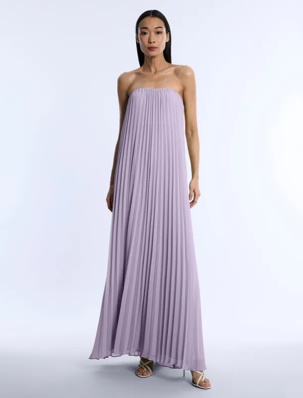 Pleated Gown sold by BCBGMaxAzria