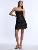 Sheer Volume Strapless Dress sold by BCBGMaxAzria