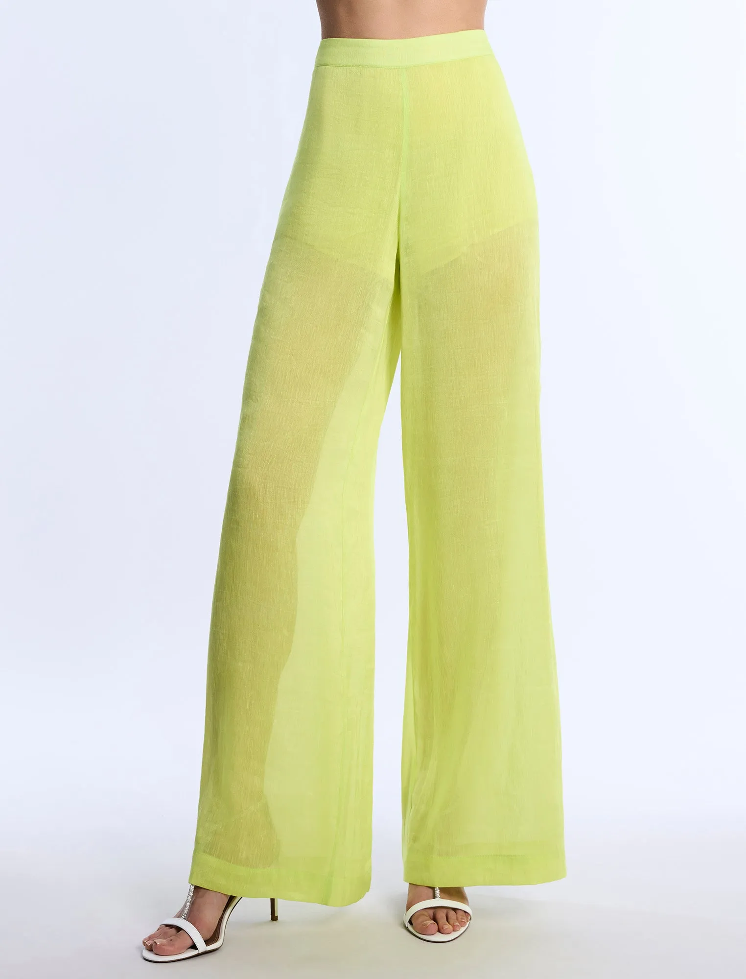 Airy Sheer Textured Pant sold by BCBGMaxAzria product image thumbnail 2