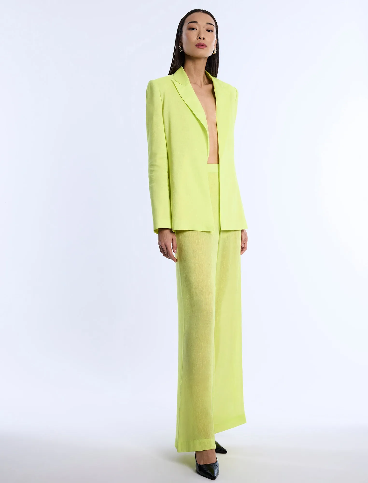 Airy Textured Blazer sold by BCBGMaxAzria product image thumbnail 3