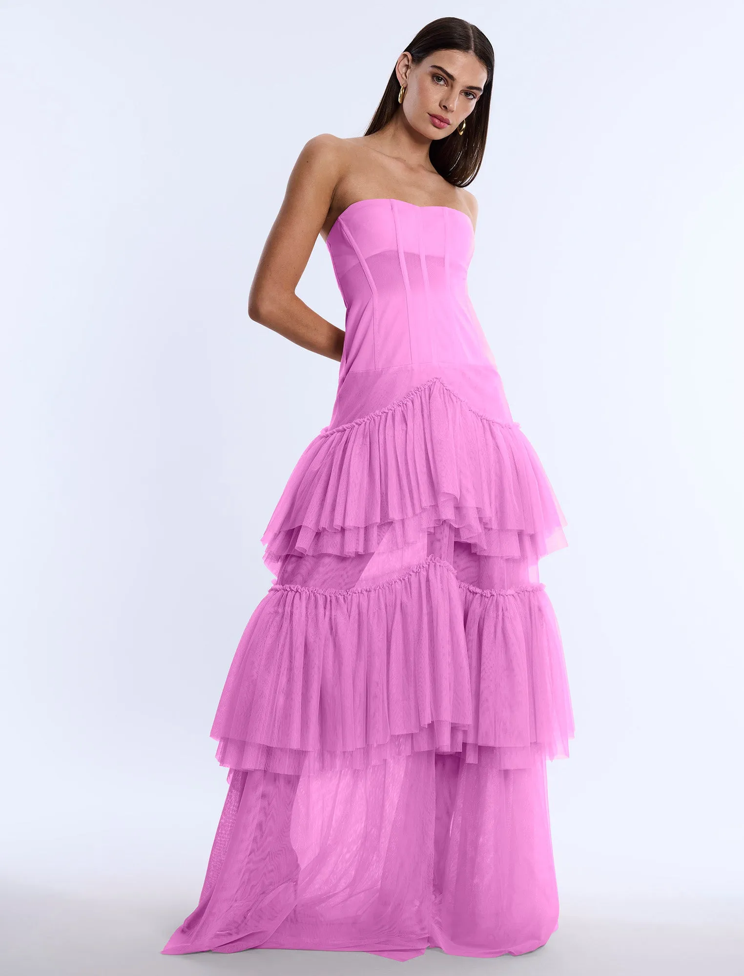Strapless Corset Gown sold by BCBGMaxAzria product image thumbnail 4