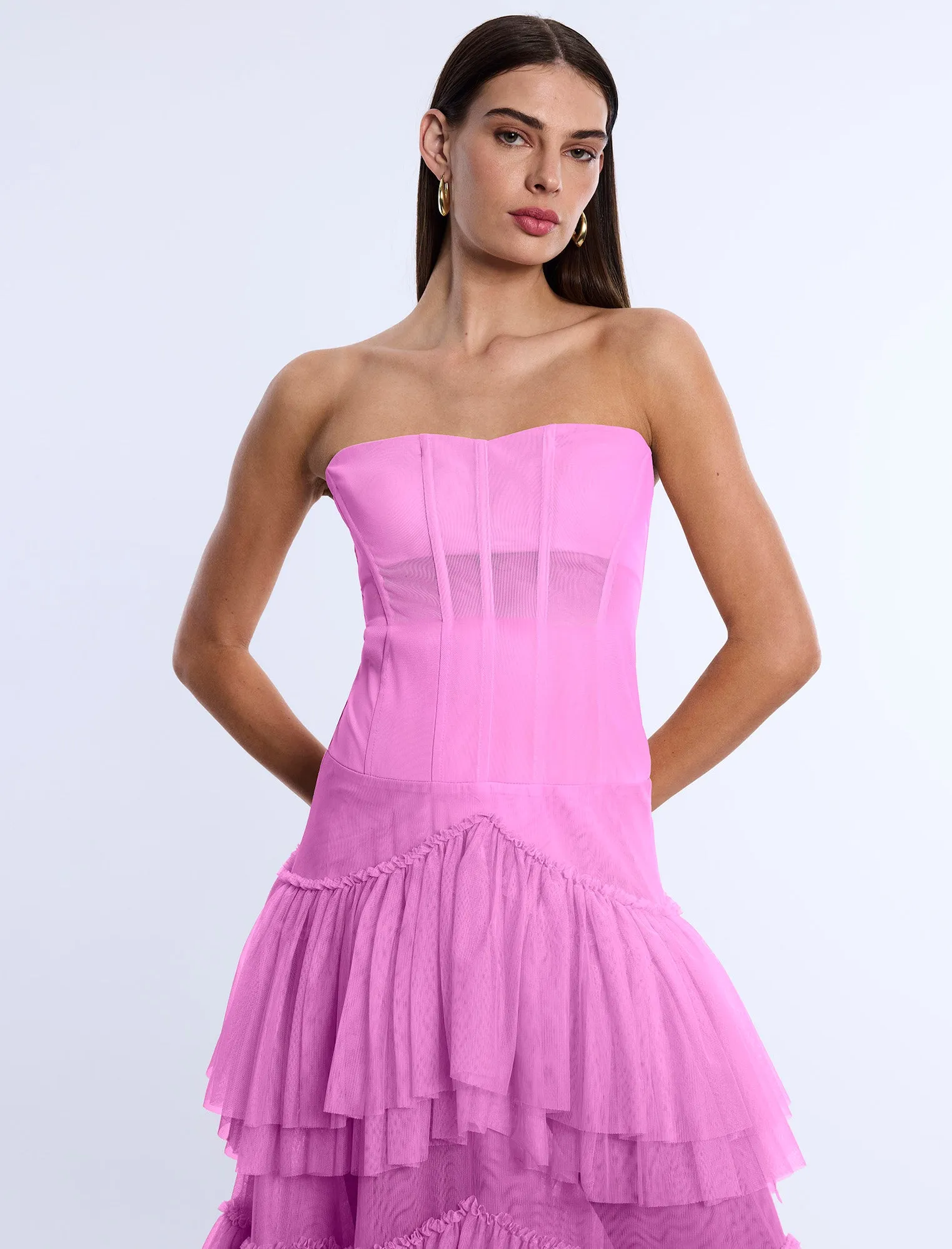 Strapless Corset Gown sold by BCBGMaxAzria product image thumbnail 5