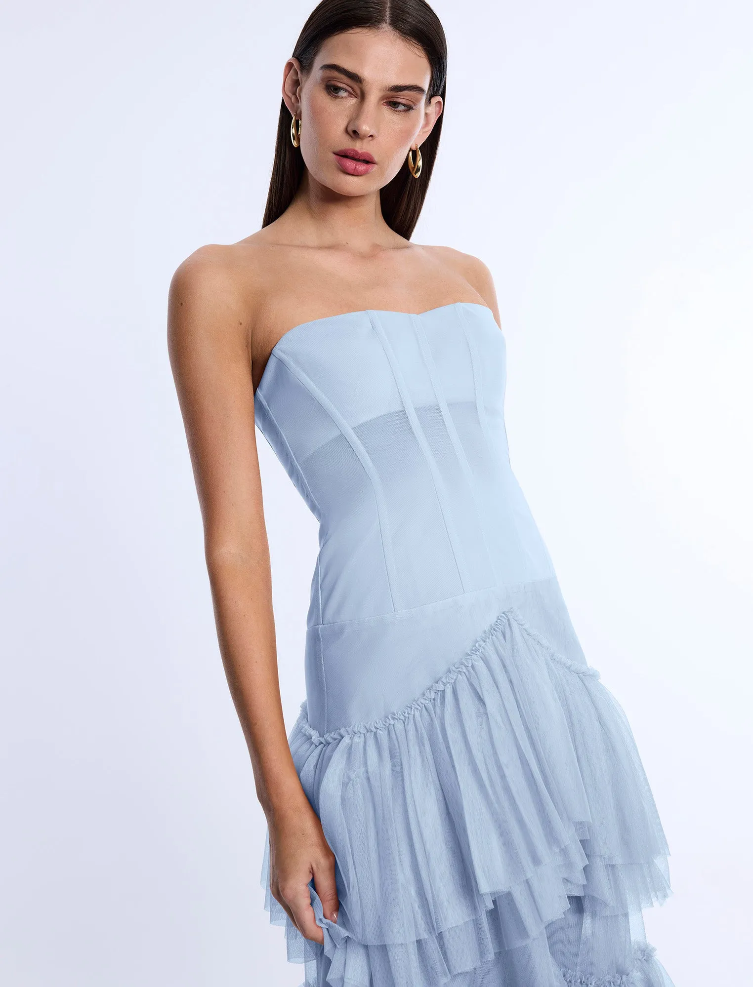 Strapless Corset Gown sold by BCBGMaxAzria product image thumbnail 5