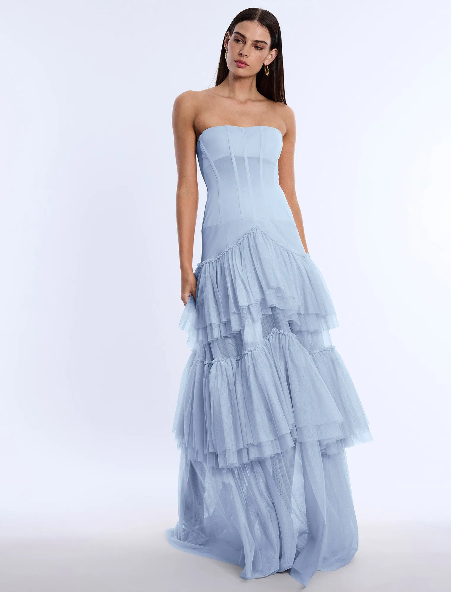 Strapless Corset Gown sold by BCBGMaxAzria product image thumbnail 4