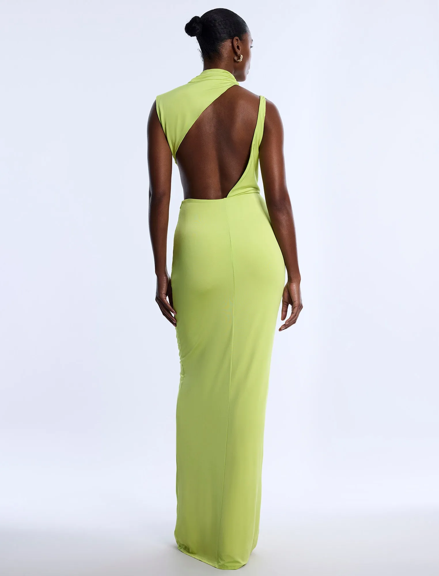 Asymmetrical Jersey Gown sold by BCBGMaxAzria product image thumbnail 2