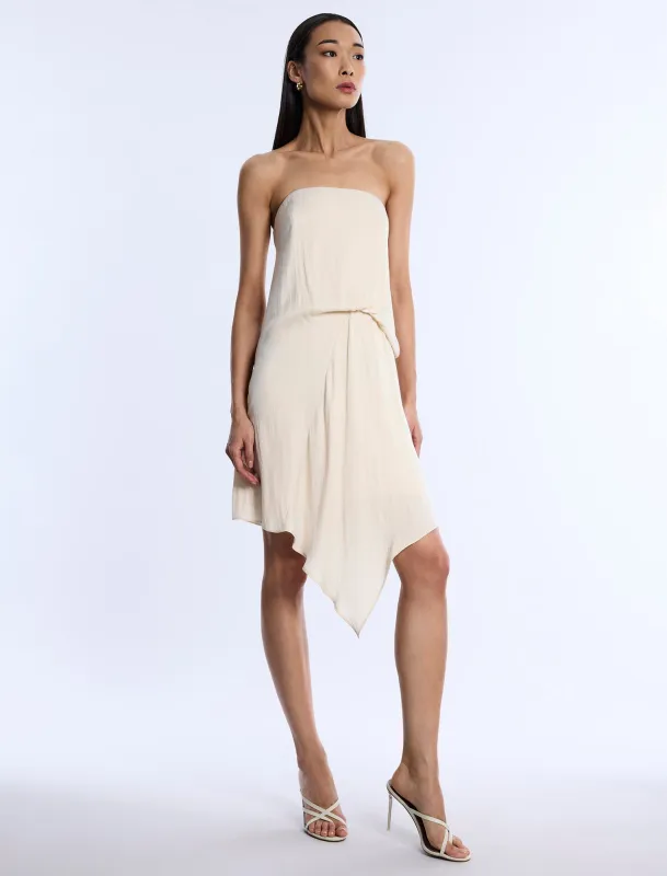 Strapless Drape Dress sold by BCBGMaxAzria