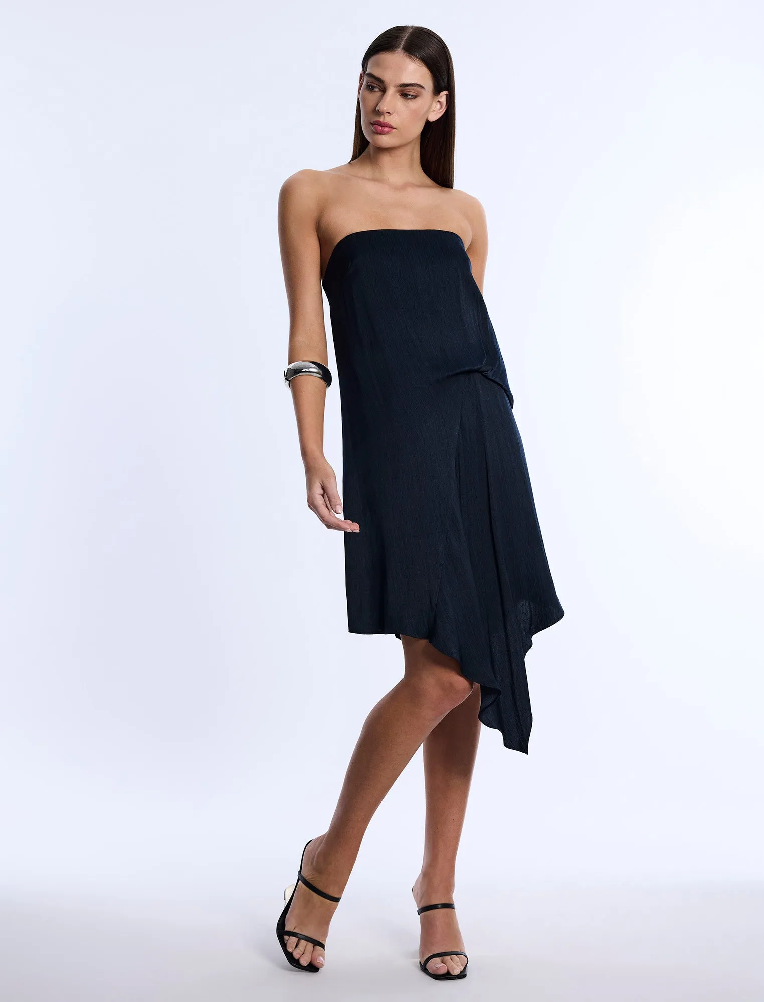 Strapless Drape Dress sold by BCBGMaxAzria product image thumbnail 4