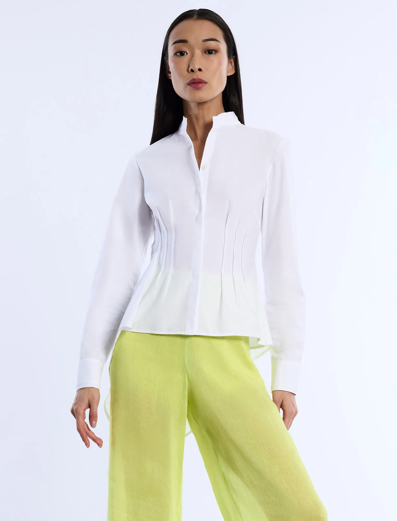 Asymmetrical Hem Shirt sold by BCBGMaxAzria