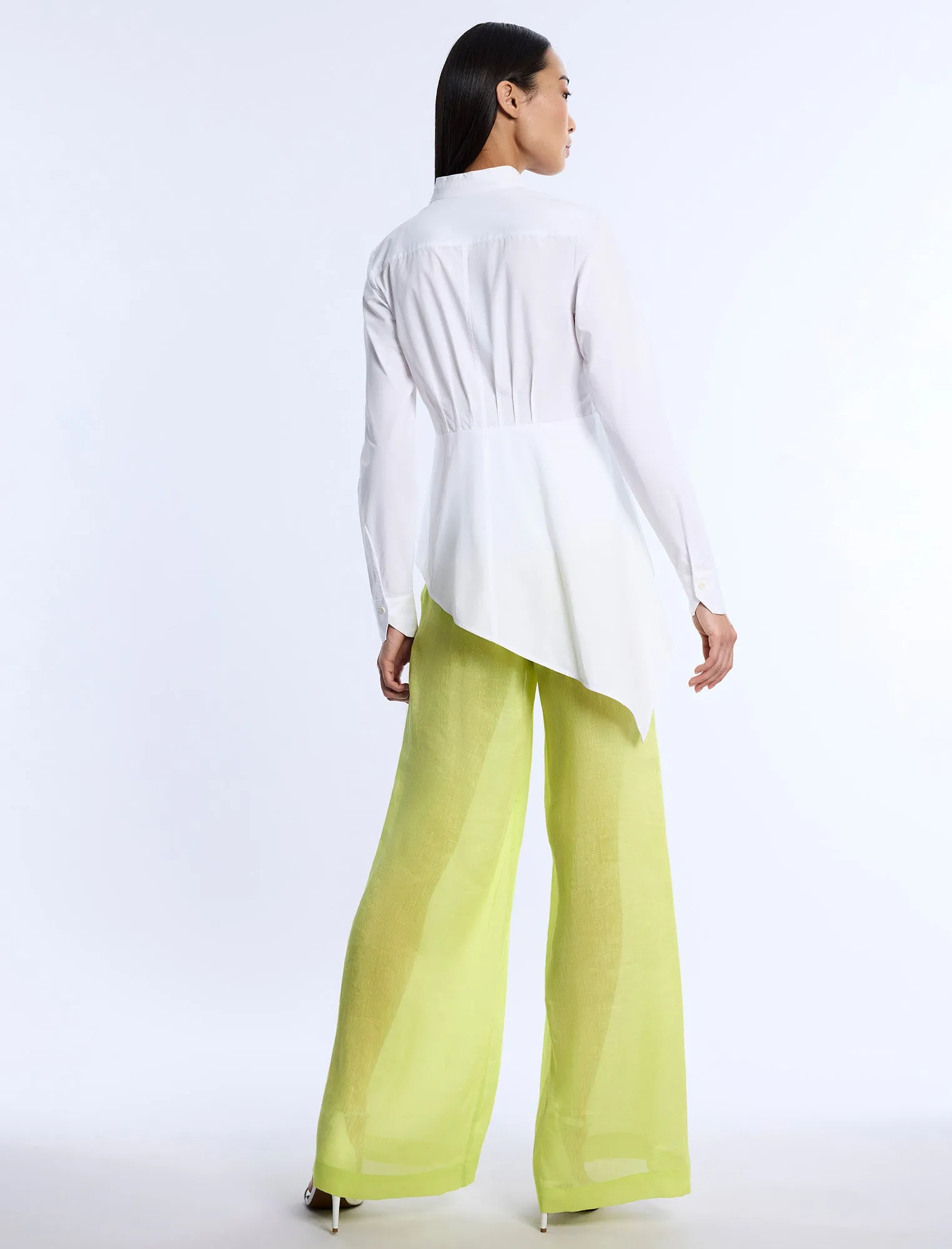 Asymmetrical Hem Shirt sold by BCBGMaxAzria product image thumbnail 2