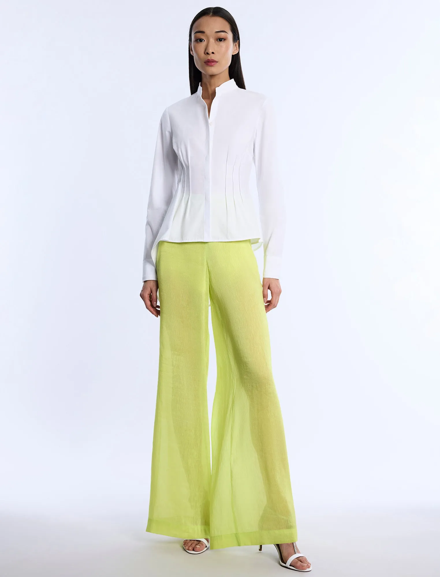 Asymmetrical Hem Shirt sold by BCBGMaxAzria product image thumbnail 4