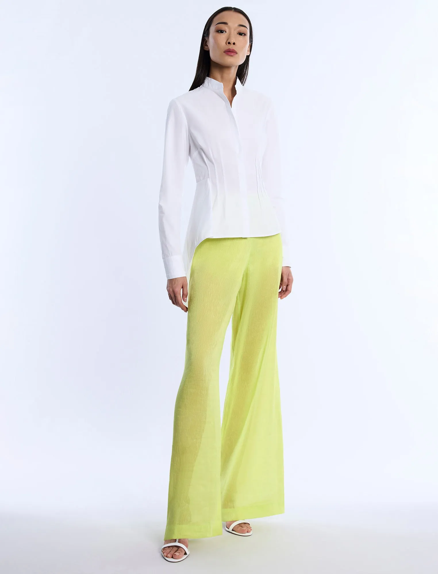 Asymmetrical Hem Shirt sold by BCBGMaxAzria product image thumbnail 3