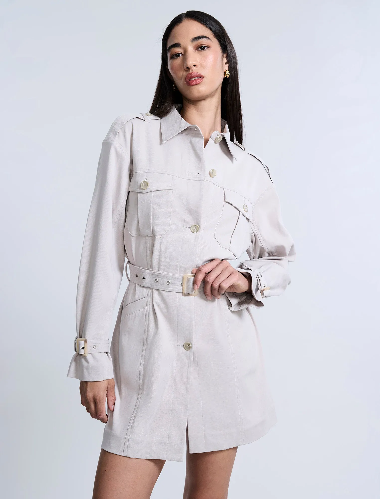 Cargo Coat Dress sold by BCBGMaxAzria product image thumbnail 5