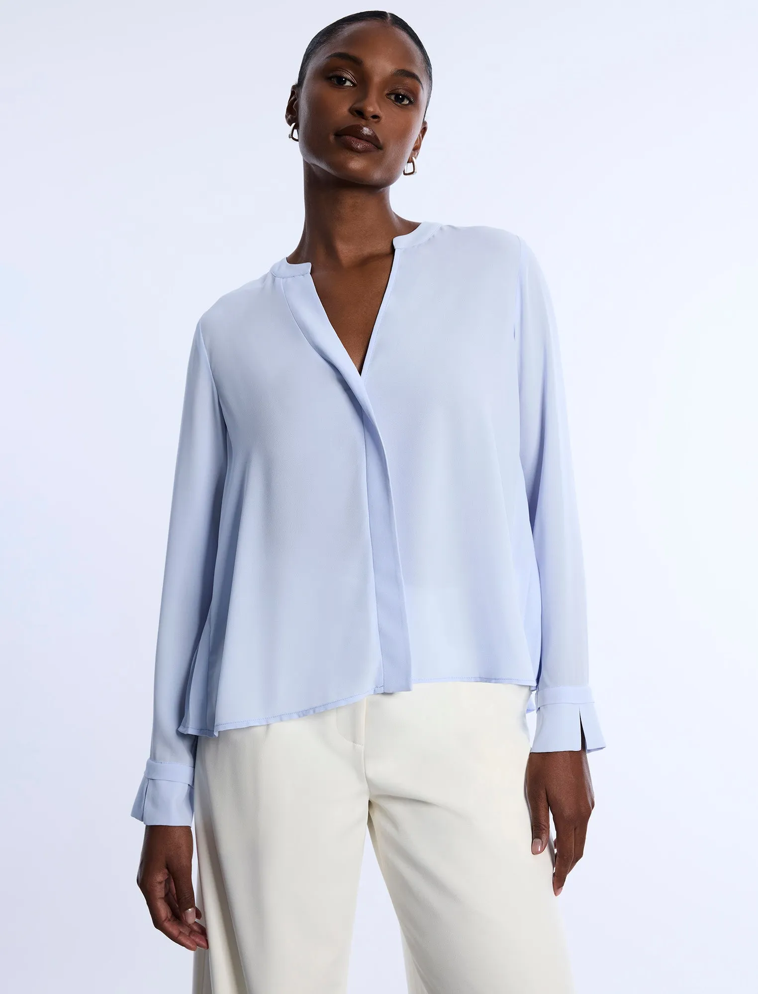 Pleated Back Blouse sold by BCBGMaxAzria product image thumbnail 5