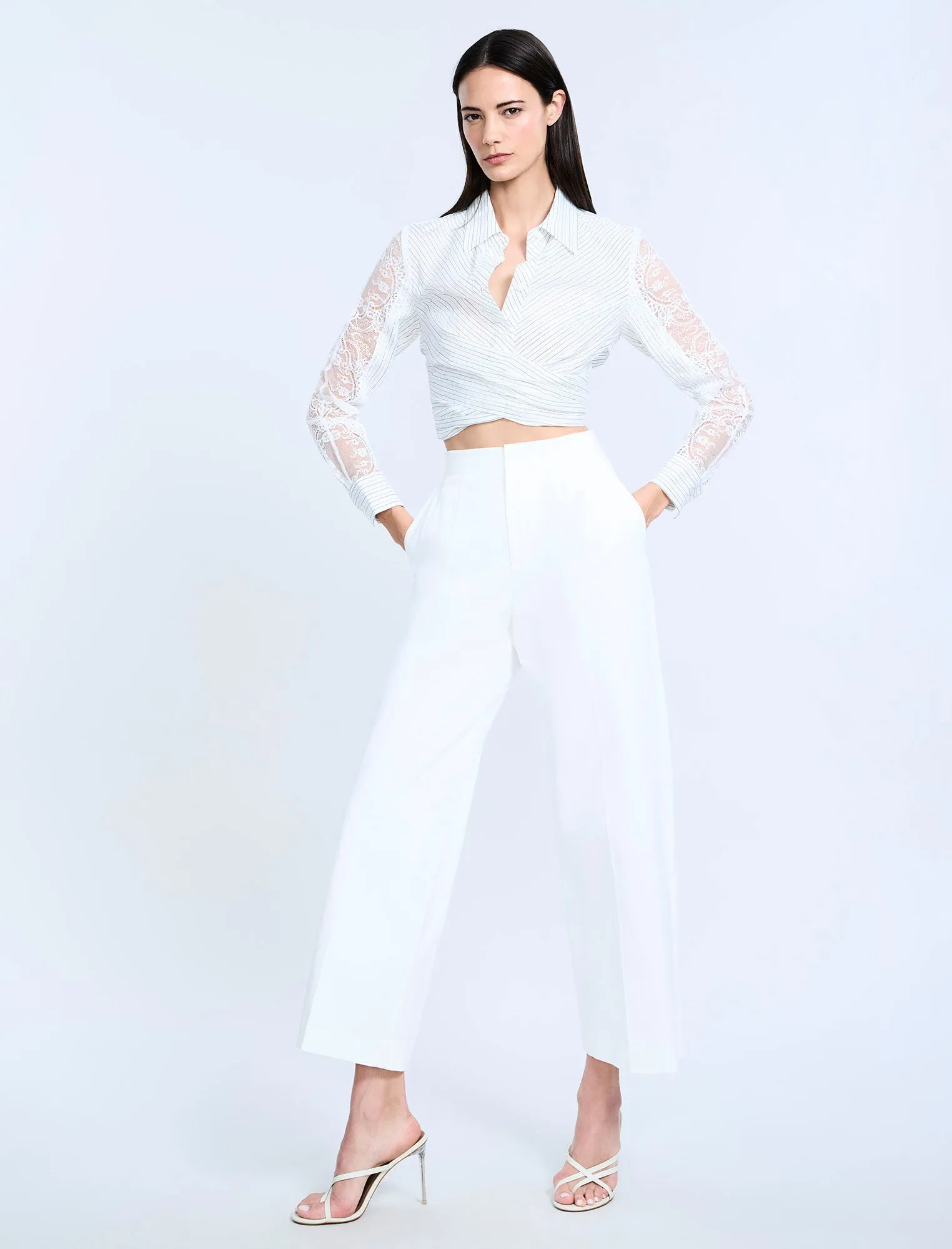 High Waist Cropped Pant sold by BCBGMaxAzria product image thumbnail 5
