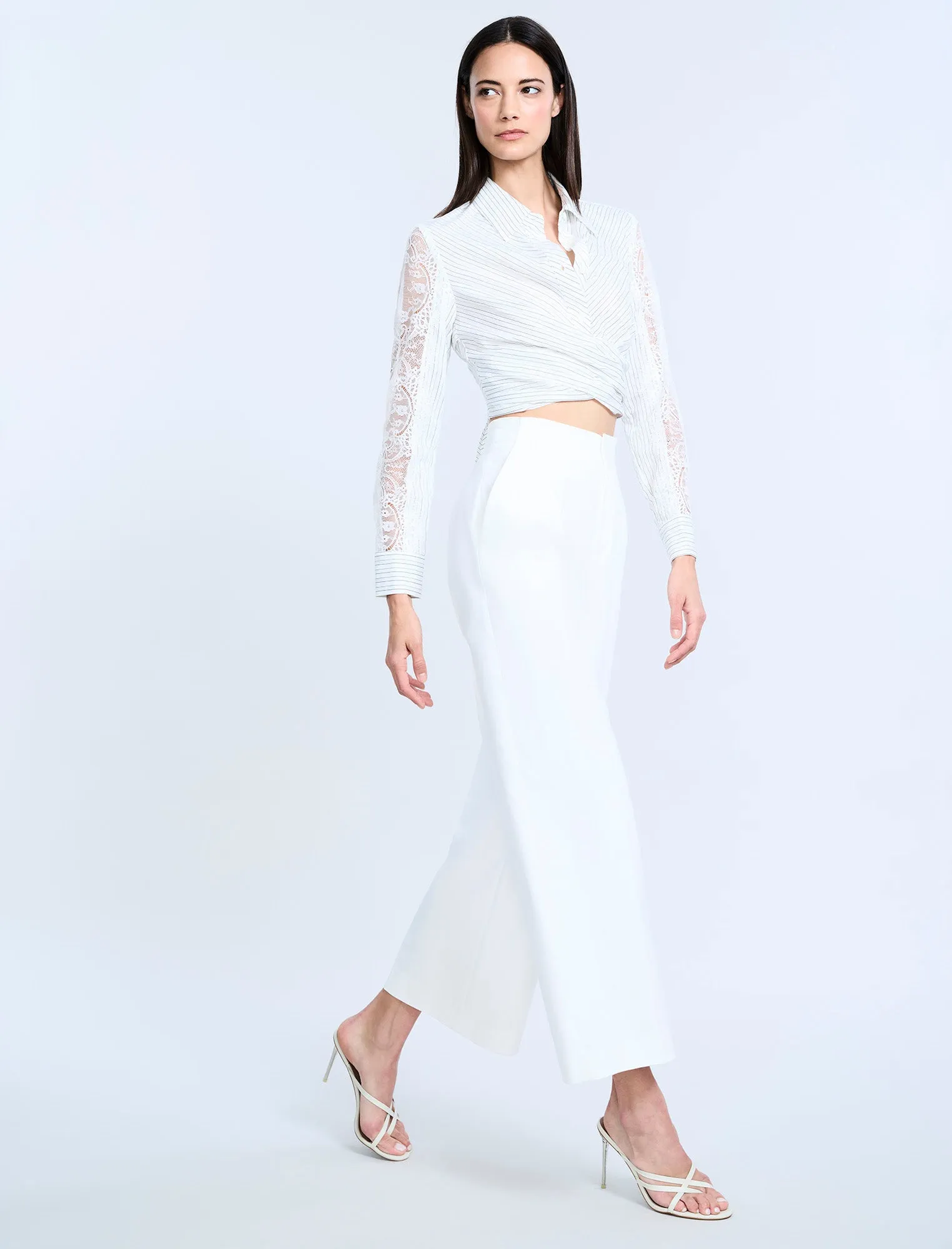 High Waist Cropped Pant sold by BCBGMaxAzria product image thumbnail 3