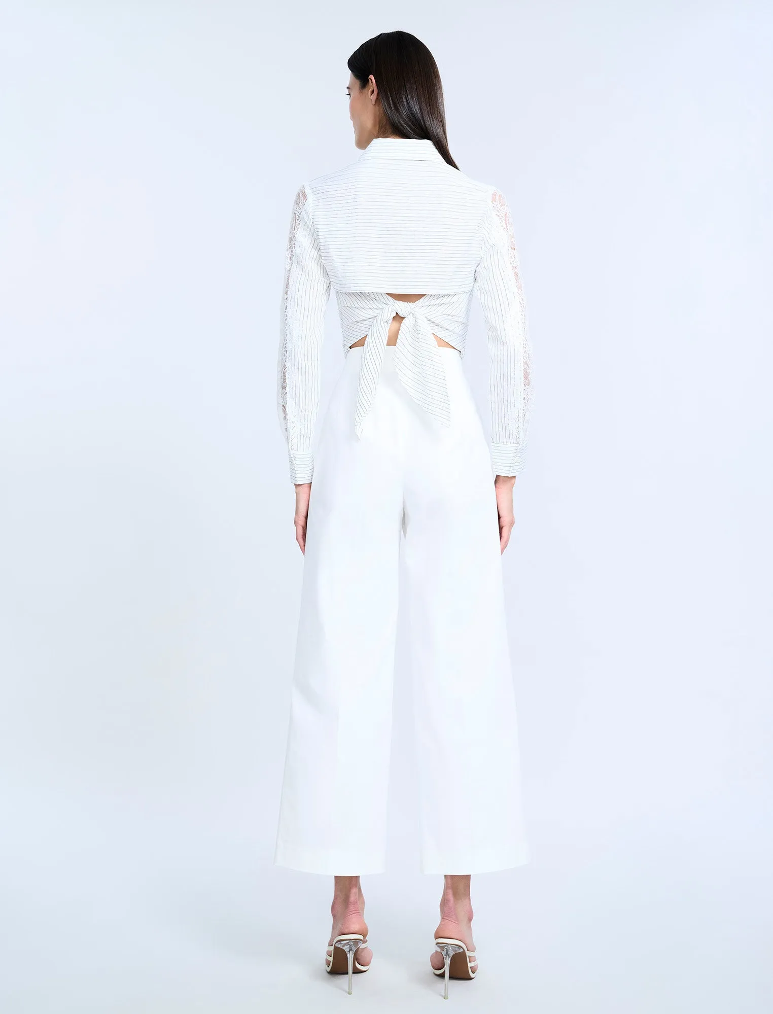 High Waist Cropped Pant sold by BCBGMaxAzria product image thumbnail 2