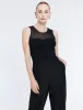 Sheer Yoke Knit Top sold by BCBGMaxAzria