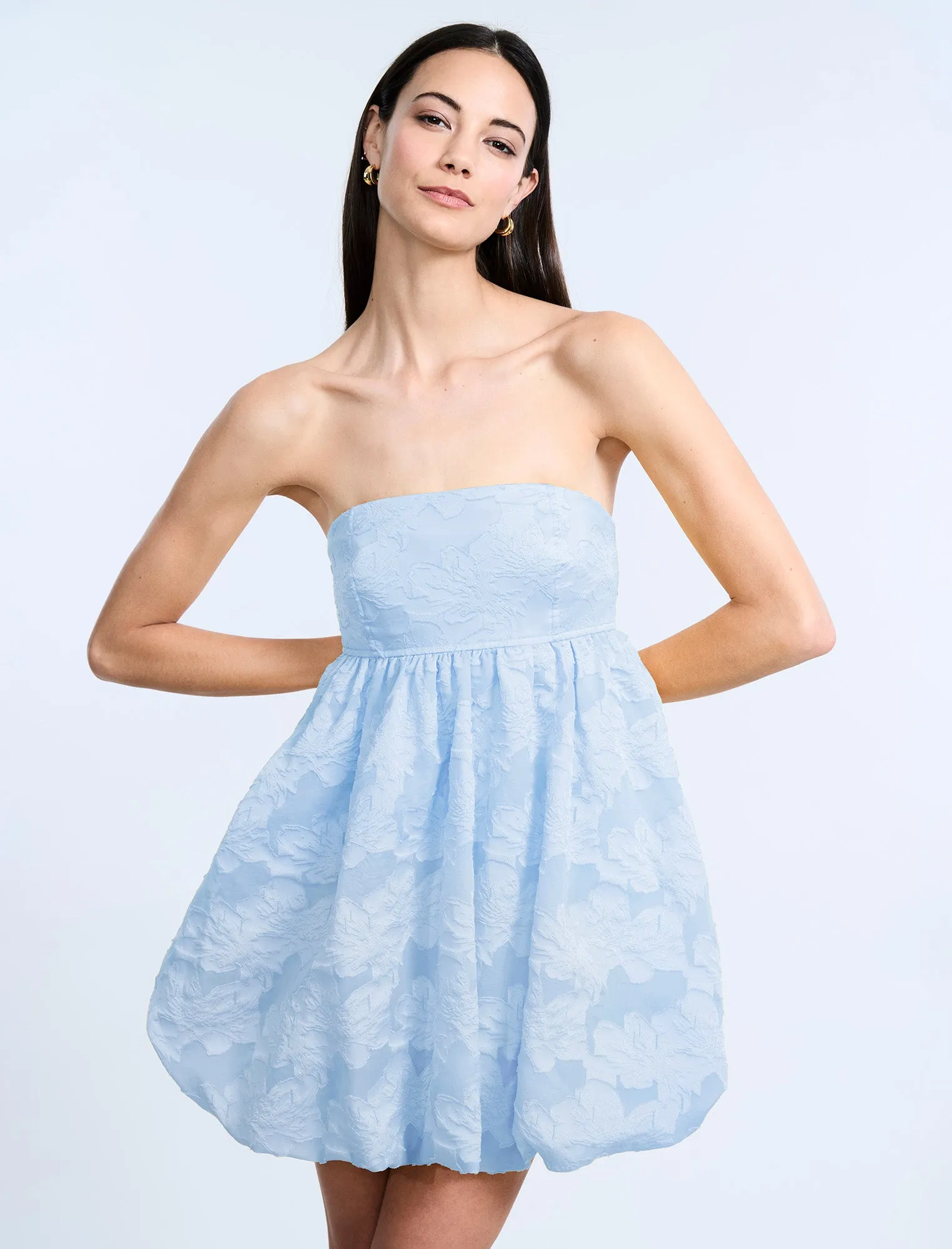 Organza Jacquard Bubble Dress sold by BCBGMaxAzria product image thumbnail 5