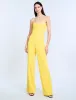 Corset Jumpsuit With Drape sold by BCBGMaxAzria