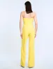 Corset Jumpsuit With Drape sold by BCBGMaxAzria