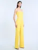 Corset Jumpsuit With Drape sold by BCBGMaxAzria