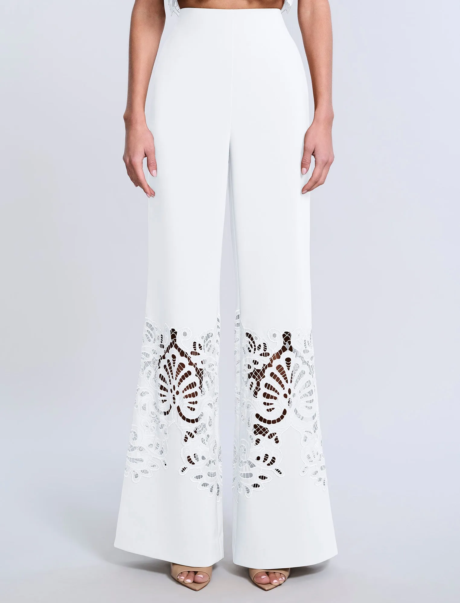 Lace Combo Pant sold by BCBGMaxAzria product image thumbnail 2