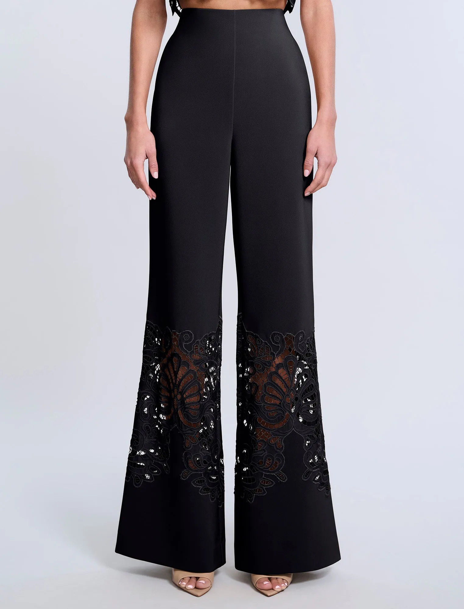 Lace Combo Pant sold by BCBGMaxAzria product image thumbnail 2
