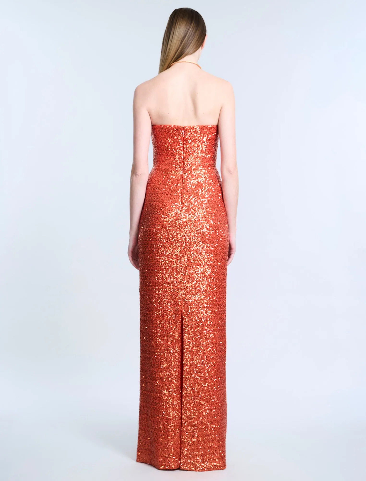 Plunging U Neckline Gown sold by BCBGMaxAzria product image thumbnail 2