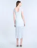 Mesh & Sequin Midi Dress sold by BCBGMaxAzria