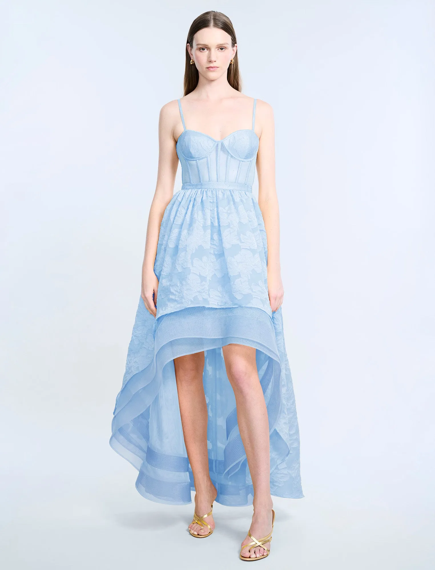 High Low Organza Tulle Gown sold by BCBGMaxAzria