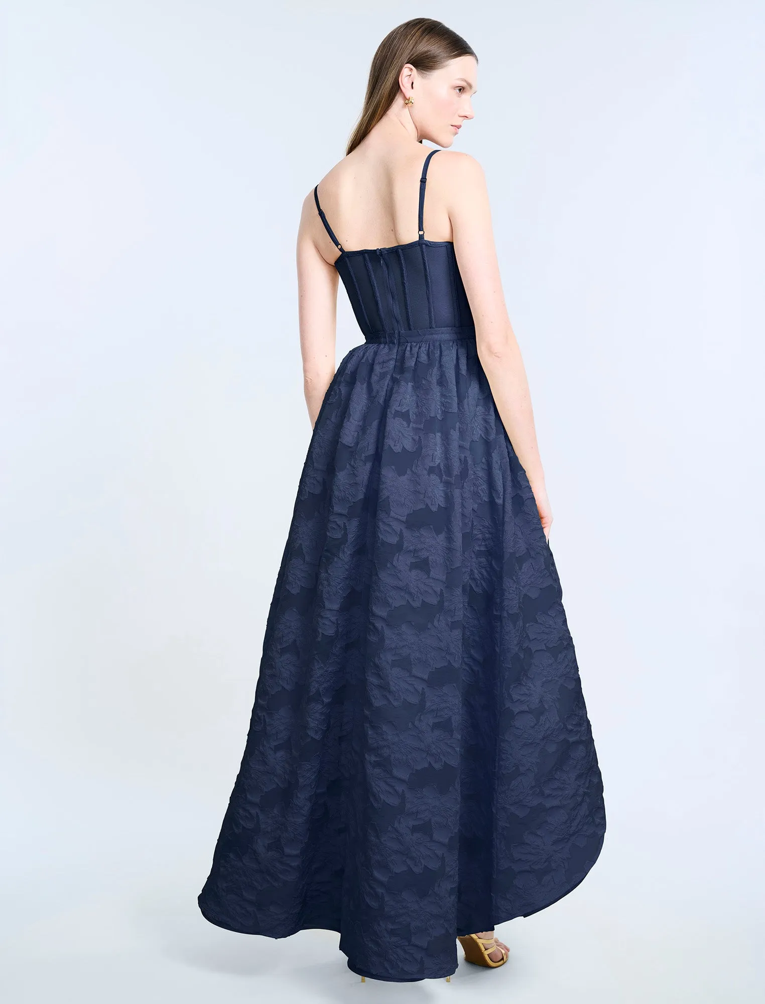 High Low Organza Tulle Gown sold by BCBGMaxAzria product image thumbnail 2