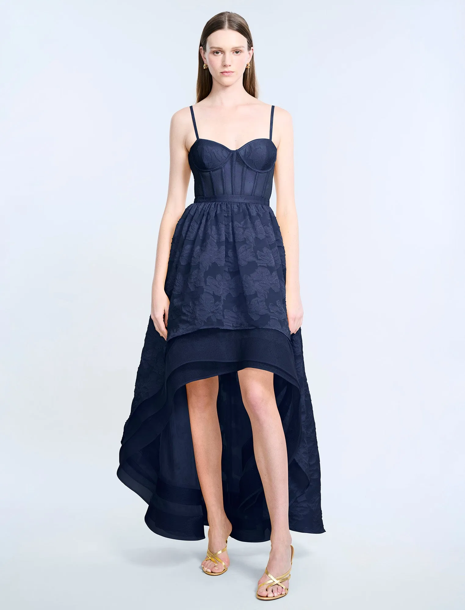 High Low Organza Tulle Gown sold by BCBGMaxAzria
