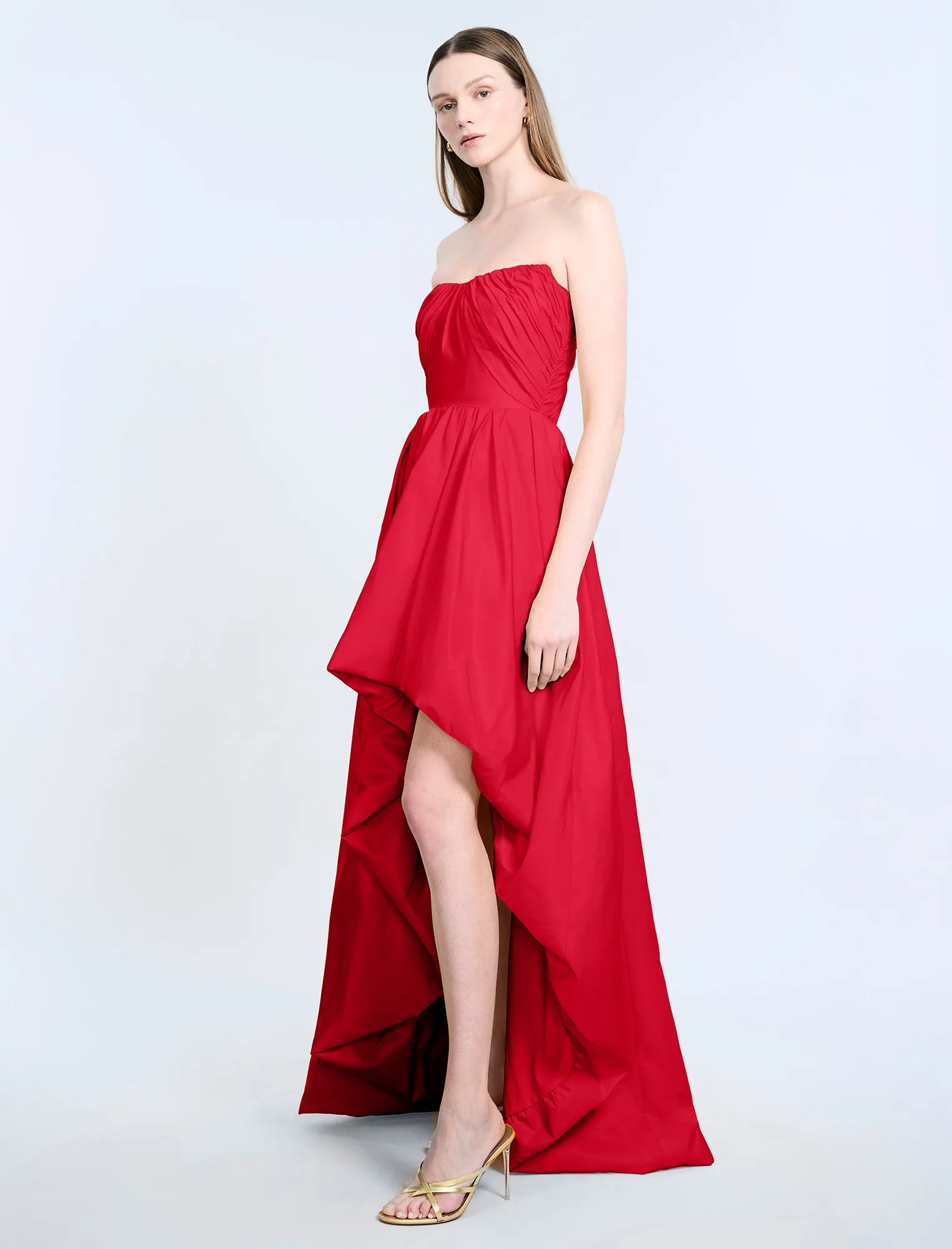 High Slit Ball Gown sold by BCBGMaxAzria product image thumbnail 3