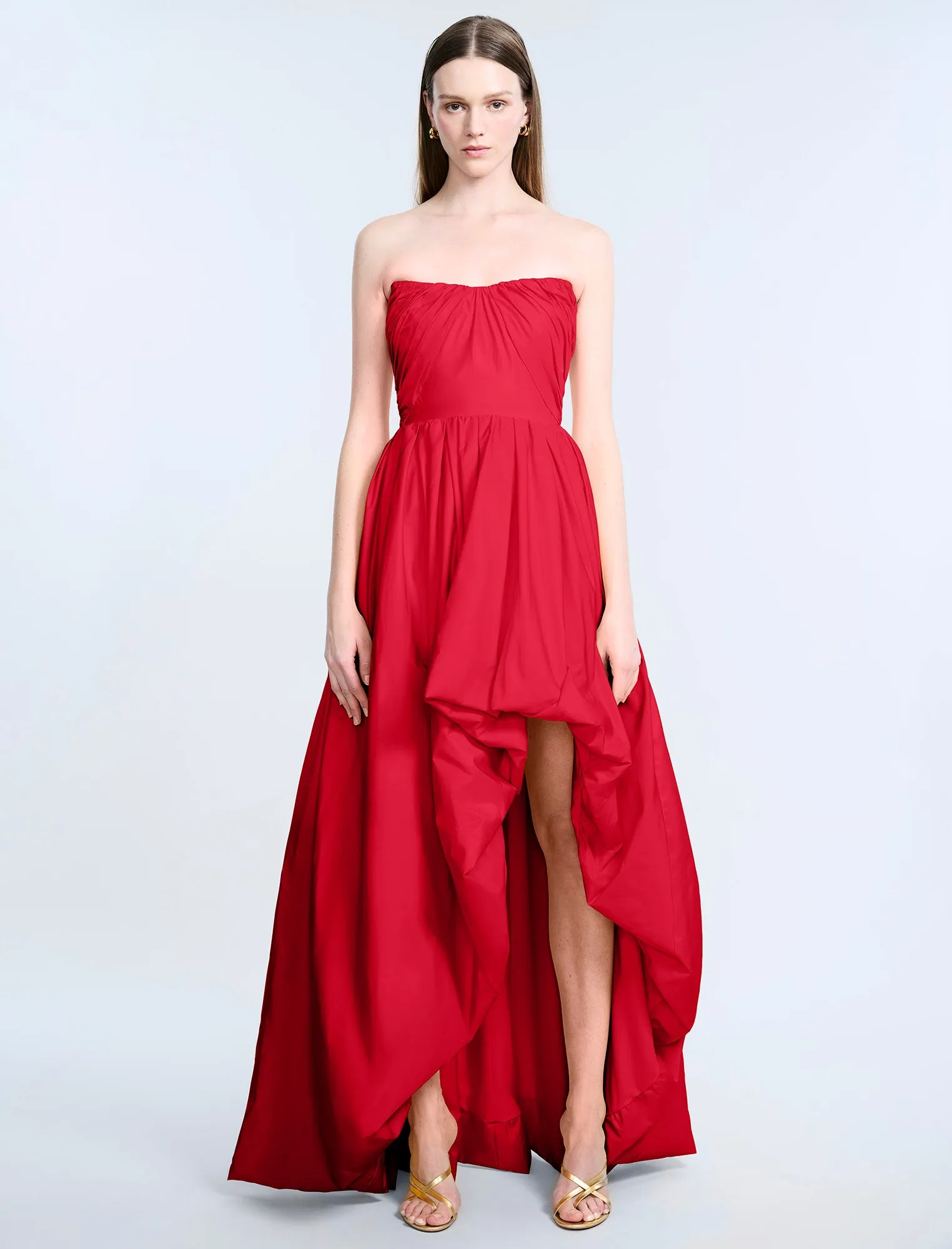 High Slit Ball Gown sold by BCBGMaxAzria product image thumbnail 4
